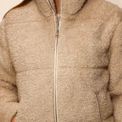 RINO&PELLE PELLICCIA TOJ BRILLANTINI BEIGE