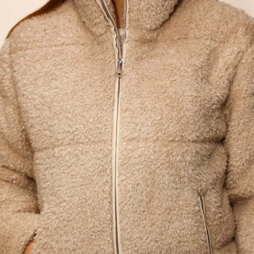 RINO&PELLE PELLICCIA TOJ BRILLANTINI BEIGE
