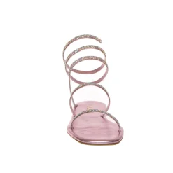 SAN PIERO E34006 SANDALO SCHIAVA ROSA STRASS