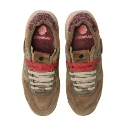 SATORISAN SNEAKER CHACRONA MARRONE RIP BORDEAUX
