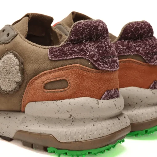SATORISAN SNEAKER CHACRONA MARRONE RIP BORDEAUX