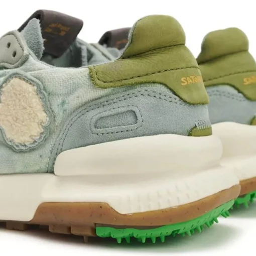 SATORISAN SNEAKERS CHACRONA CAMO MILKY JADE