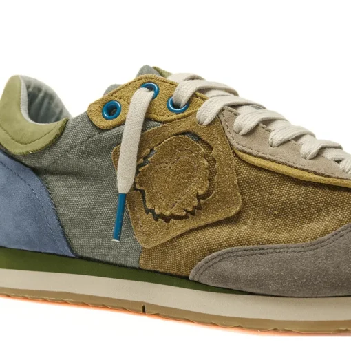SATORISAN SNEAKERS ENSO GAIA CANVAS MULTICOLOR