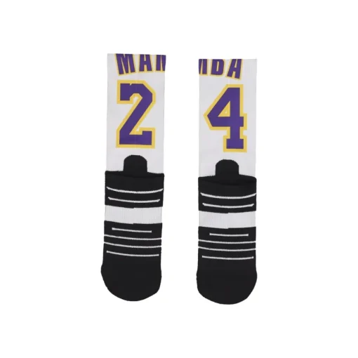 SCRIMMAGE JERSEY MAMBA LAKERS GIALLO CALZA UOMO DONNA