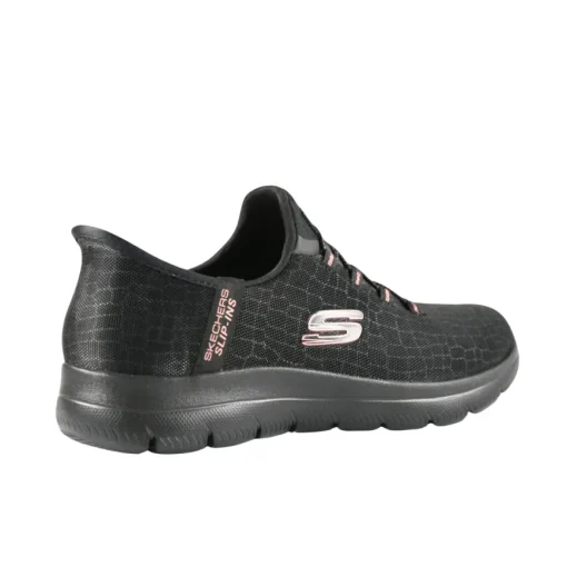 SKECHERS SLIPON 150128-BKGD NERO