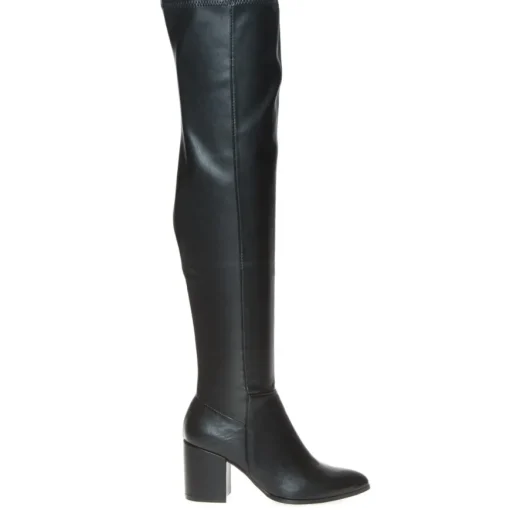 STEVE MADDEN STIVALE ALTO DONNA JACEY BLACK
