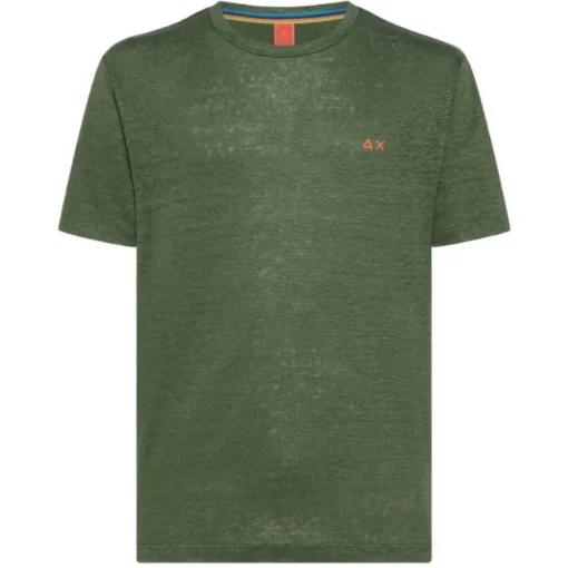 SUN68 T-SHIRT T34146 37 VERDE