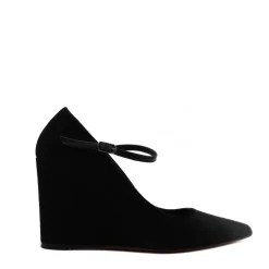 THE SELLER DECOLLETE RS2329 CAMOSCIO NERO