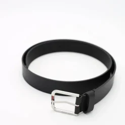 TOMMY HILFIGER CINTURA UOMO 12338-BDS NERO