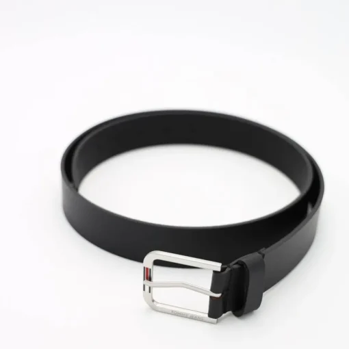 TOMMY HILFIGER CINTURA UOMO 12338-BDS NERO