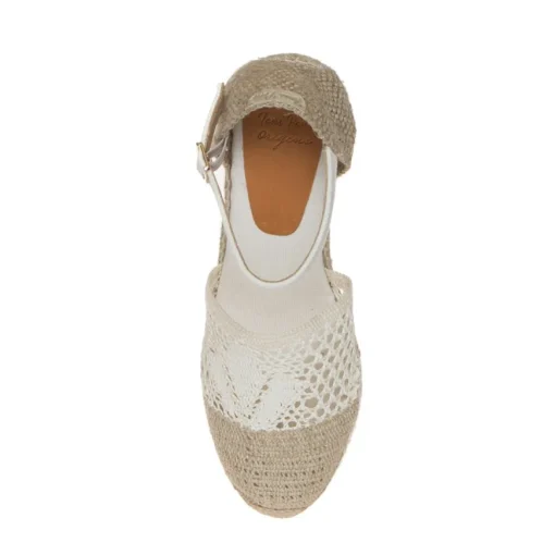 TONI PONS MARIONA ESPADRILLAS UNCINETTO ECRU