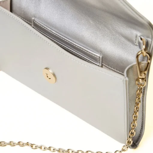 TWINSET POCHETTE TH7020 ARGENTO