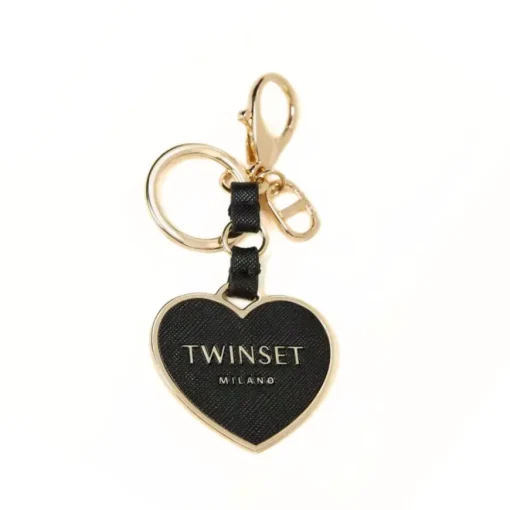 TWINSET PORTACHIAVI TH7040 CUORE NERO