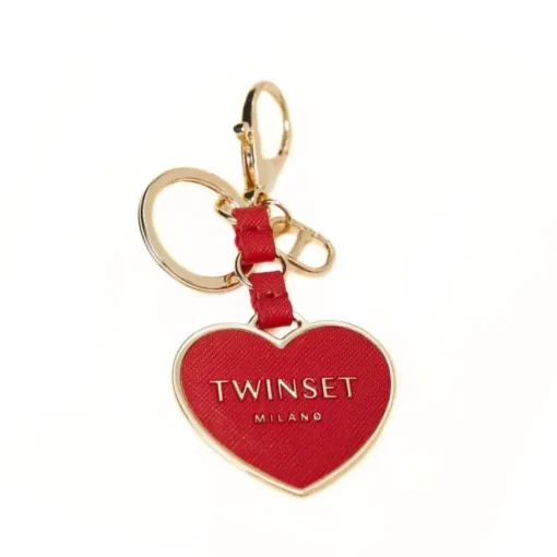 TWINSET PORTACHIAVI TH7040 CUORE ROSSO