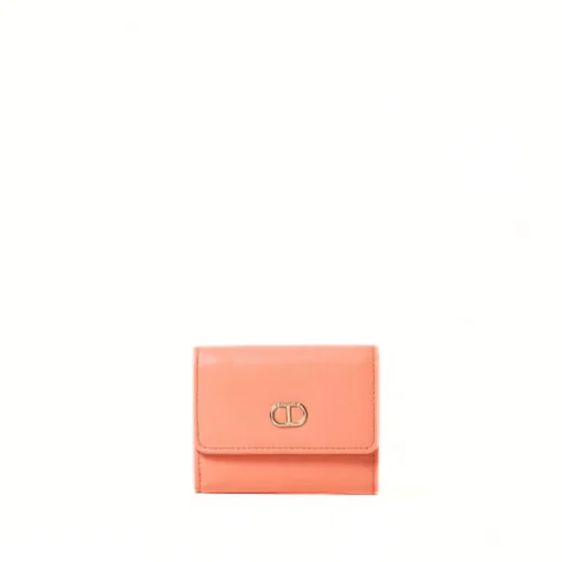 TWINSET PORTAFOGLIO TH7033 CORALLO
