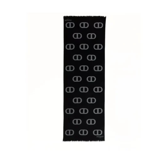 TWINSET SCIARPA TA4080 NERO
