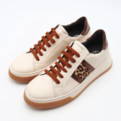 TYKO SNEAKERS 24015 LATTE RIP LEOPARDO